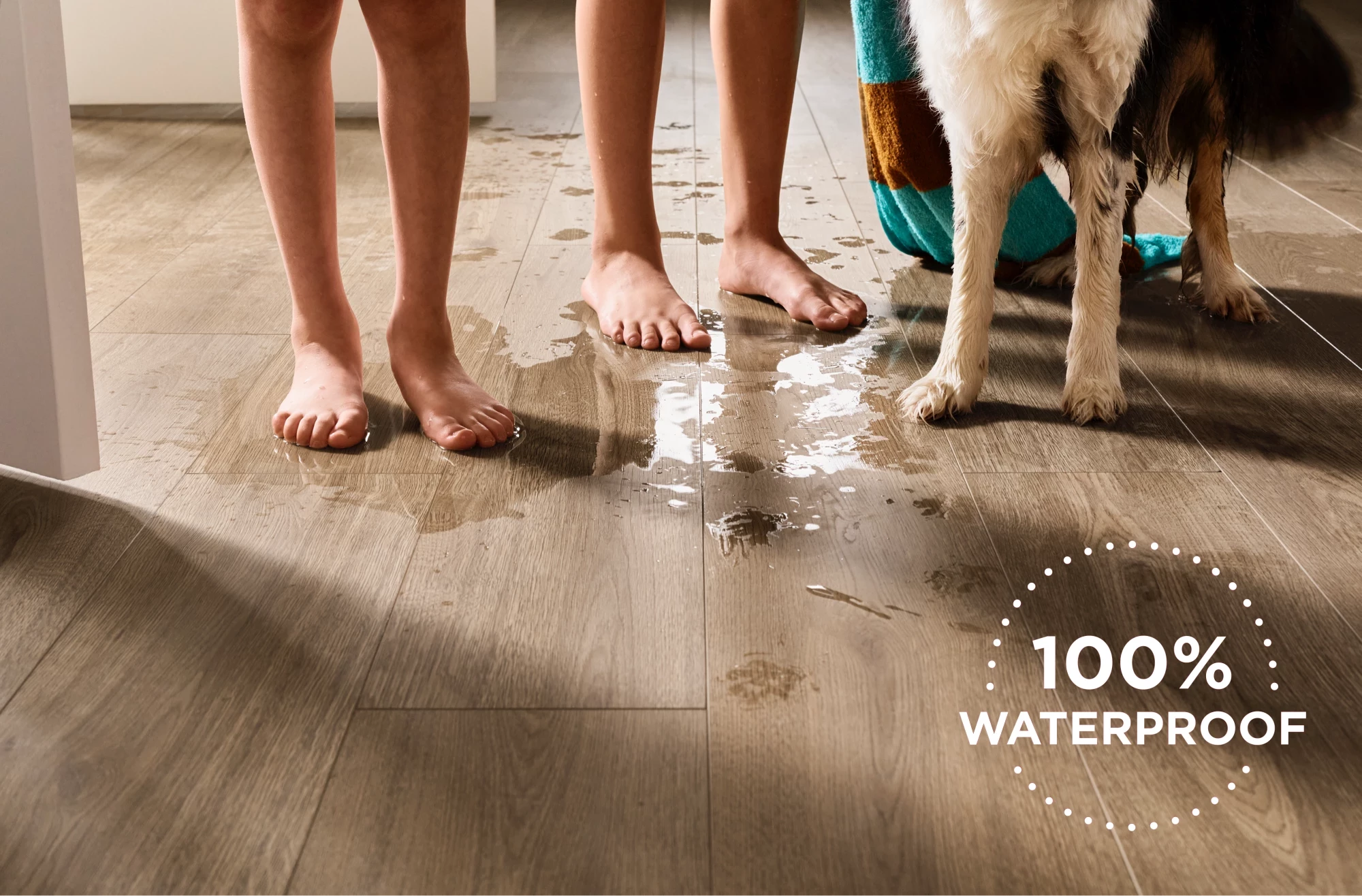 floorte luxury vinyl 100 percent waterproof
